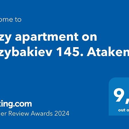 Cozy Apartment On Rozybakiev 145. Atakent Almaty Extérieur photo